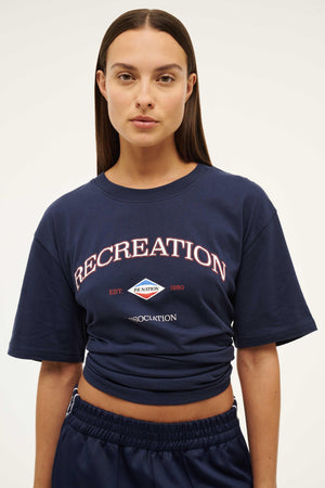 P.E Nation Recreation Tee | Dark Navy