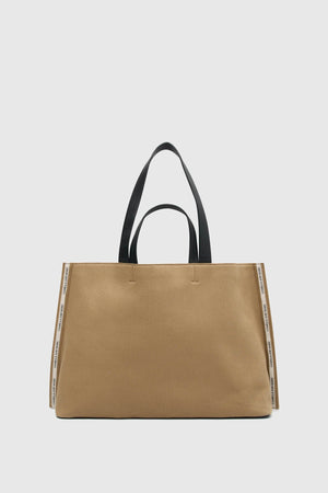 C&M Camilla & Marc Alphonese Tote | Camel / Black