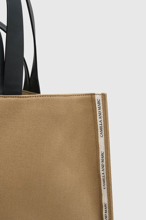 C&M Camilla & Marc Alphonese Tote | Camel / Black