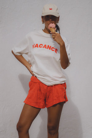 Araminta James Vacance Tee | Snow