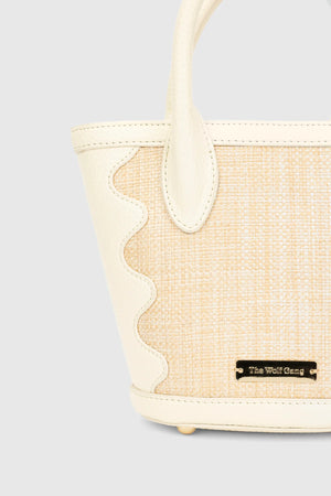 The Wolf Gang Blanca Wave Bag | Ivory