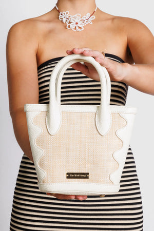 The Wolf Gang Blanca Wave Bag | Ivory