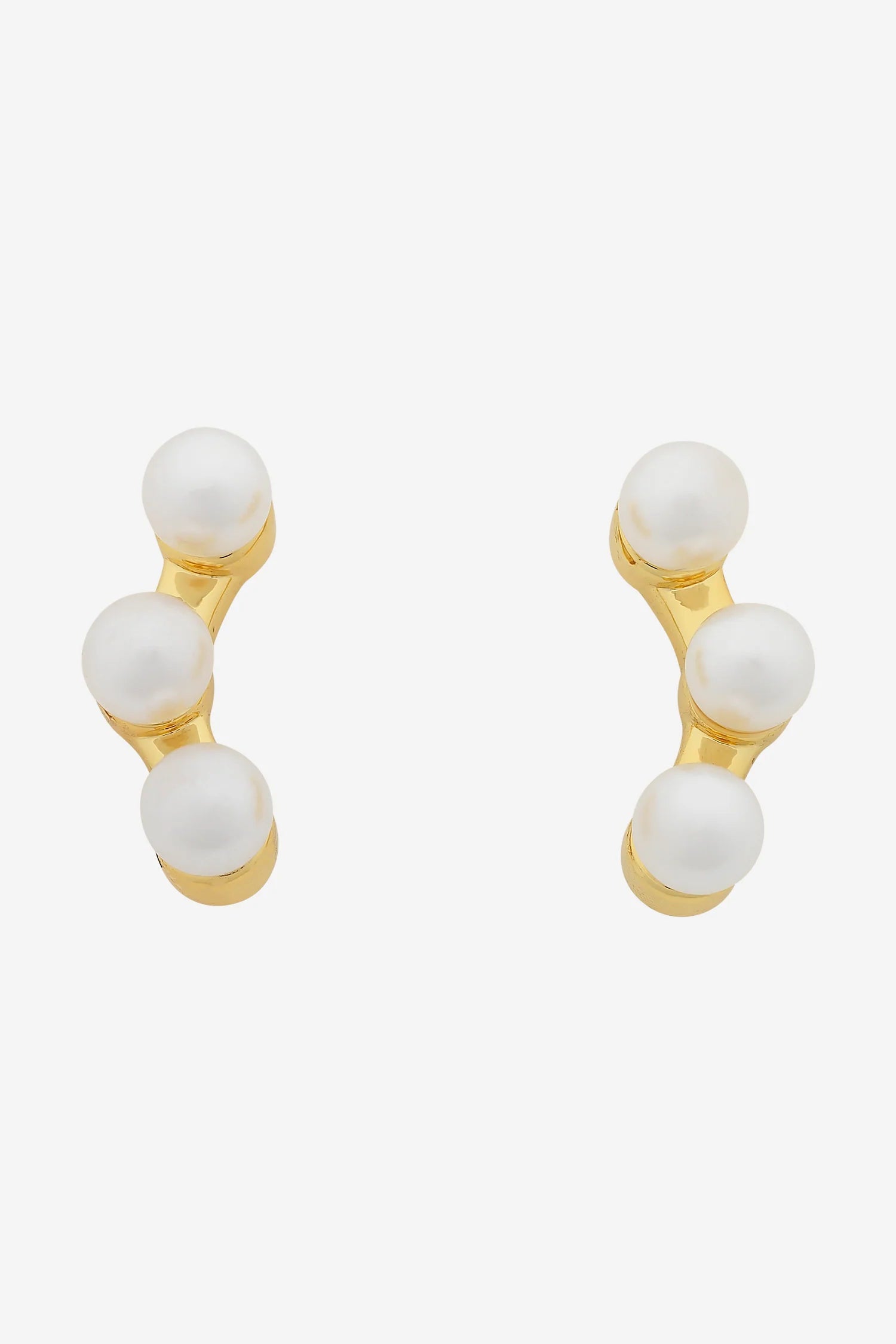 Liberte Poppy Pearl Earring | Gold