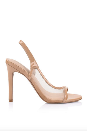 Lana Wilkinson Giselle Mesh Heel | Beige