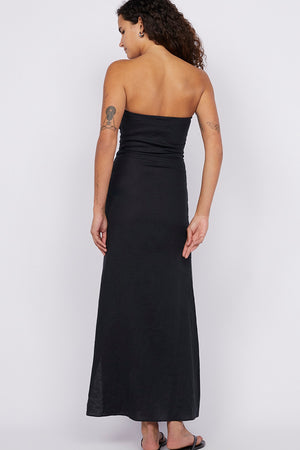 Bec + Bridge Marianna Strapless Dress | Black