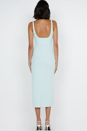 Bec + Bridge Aveline Tuck Midi Dress | Ocean Mist