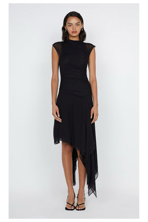 Bec + Bridge Noemi Asym Dress | Black