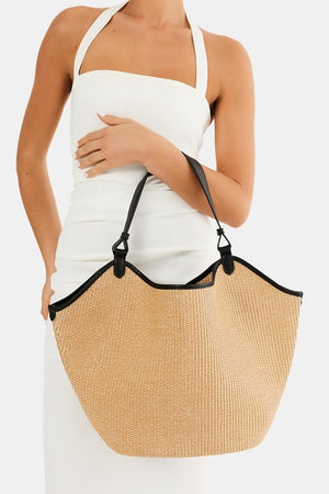 Billini Sarah Shoulder Bag | Natural Raffia