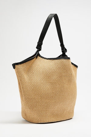 Billini Sarah Shoulder Bag | Natural Raffia