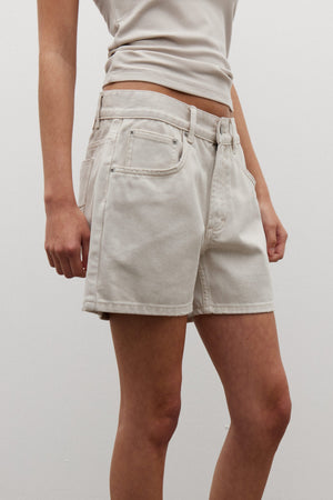 Bayse Denim Maui Short | Stone