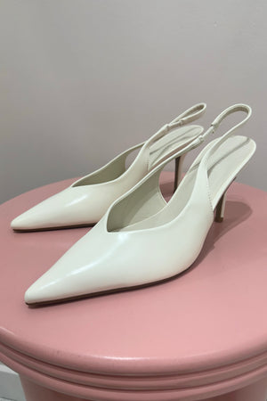 Billini Kendra Pump | White Shine