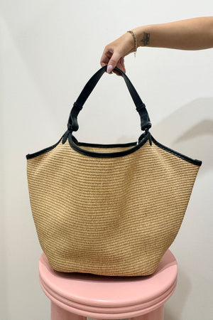 Billini Sarah Shoulder Bag | Natural Raffia