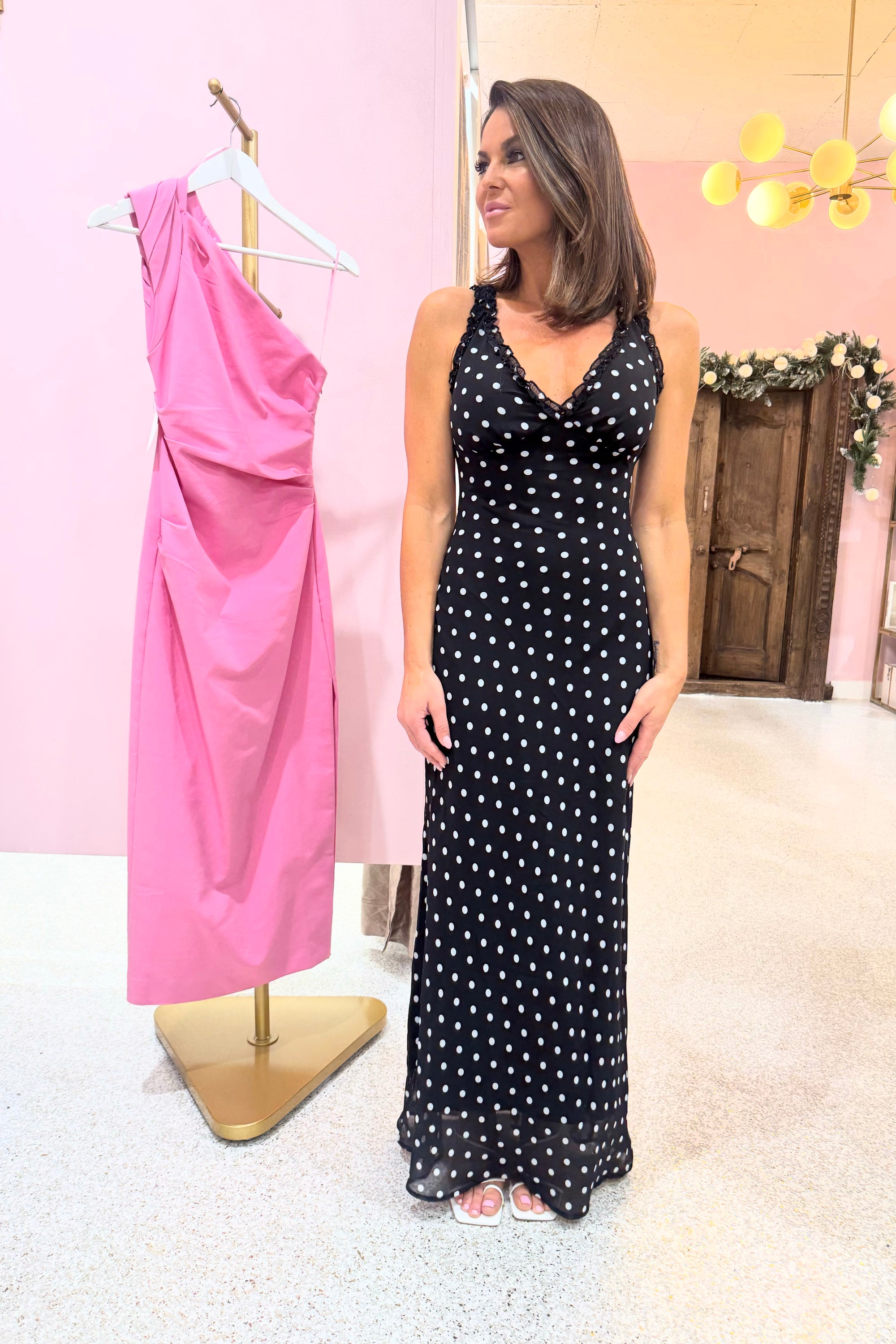 Ownley Bella Midi Dress | Polka