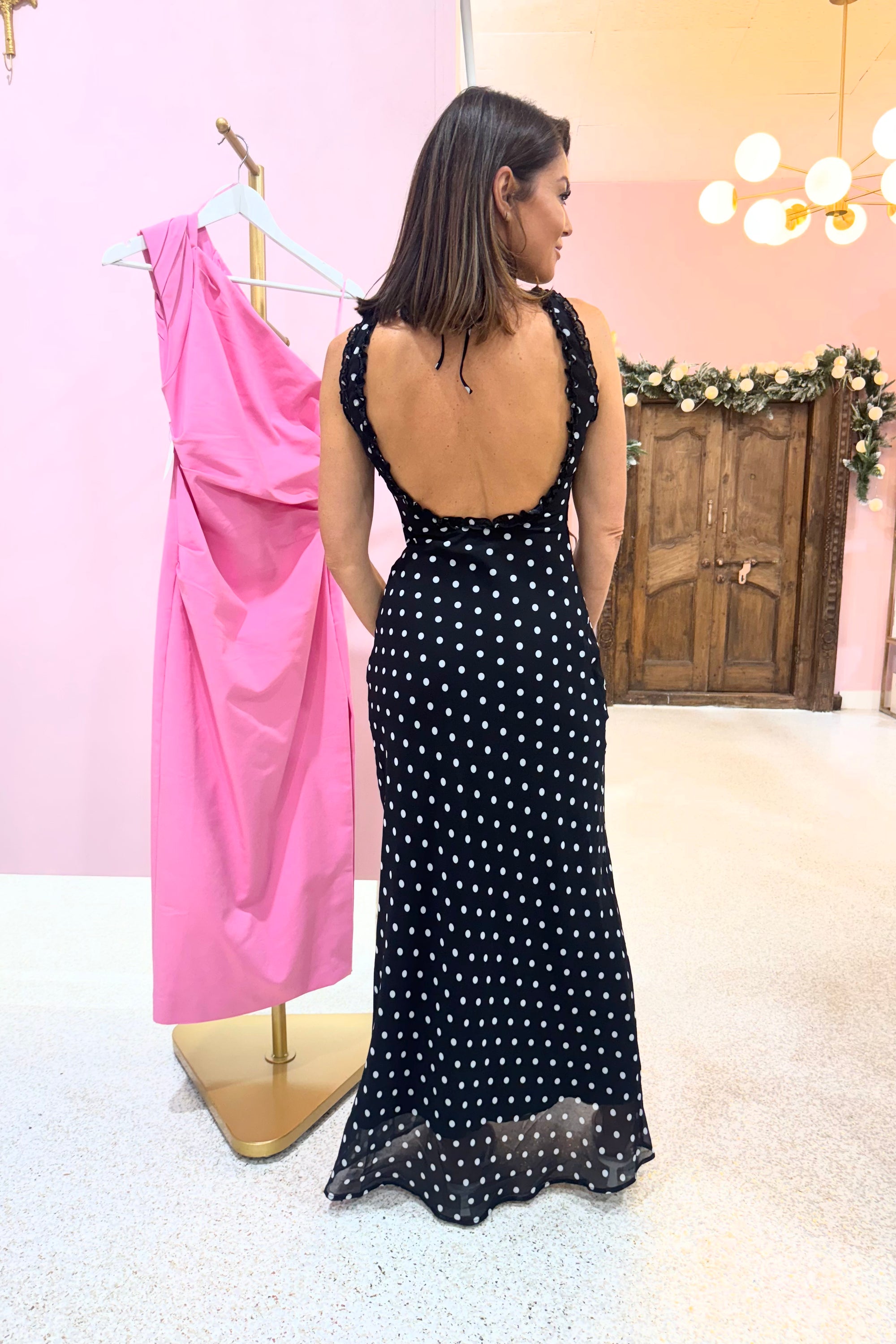 Ownley Bella Midi Dress | Polka