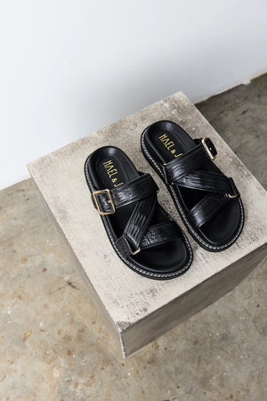 Hael & Jax Mimosa Slide | Black