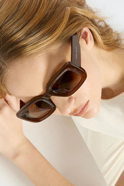 Status Anxiety Unyielding Sunglasses | Brown