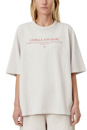 C&M Camilla & Marc Floyd Tee | Lilac Grey