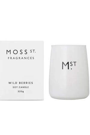 Moss St. Fragrances Soy Candle | Wild Berries