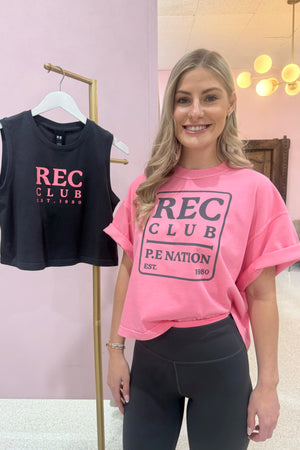 P.E Nation Rally Tee | Pink