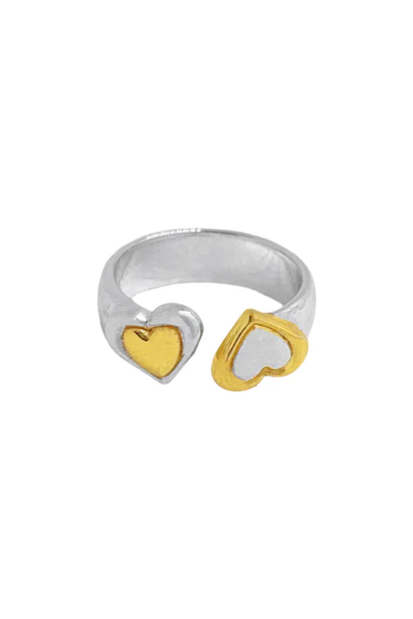 Mountain & Moon Imogen Ring | Mixed Metal