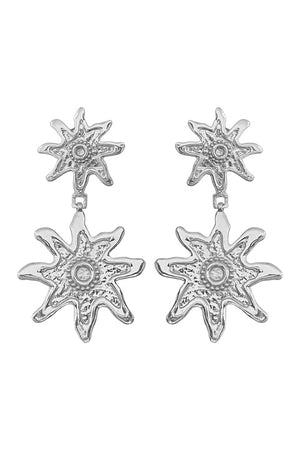 Mountain & Moon Mirabella Earrings | Silver