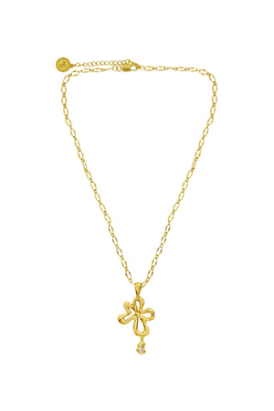 Mountain & Moon Maeve Necklace | Gold