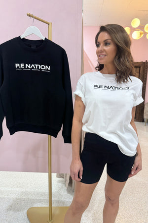 P.E Nation Aero Short Sleeve Tee | Optic White