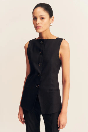 Shona Joy Kasbah Vest | Black