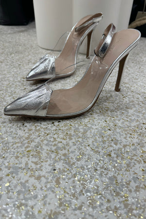 Lana Wilkinson Romy Heel | Silver