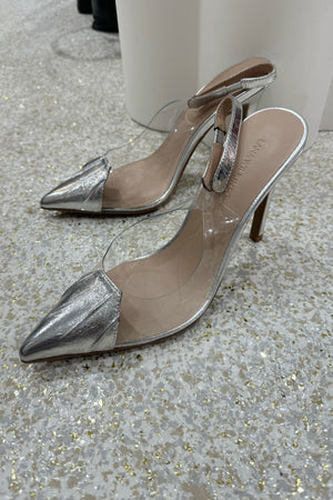 Lana Wilkinson Romy Heel | Silver