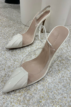 Lana Wilkinson Romy Heel | White