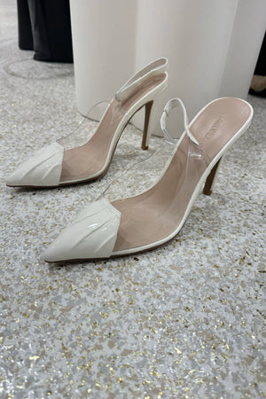 Lana Wilkinson Romy Heel | White