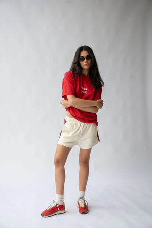 Araminta James Jolie Tee | Cherry