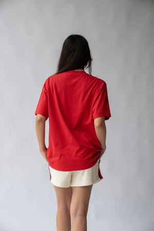 Araminta James Jolie Tee | Cherry