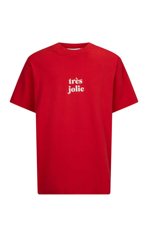 Araminta James Jolie Tee | Cherry