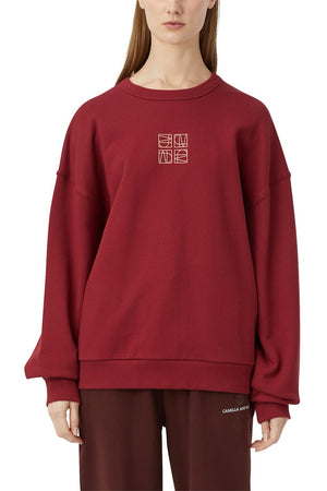 C&M Camilla & Marc Monica Crew | Burgundy