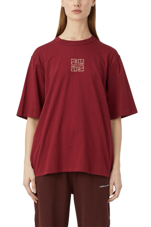 C&m Camilla & Marc Monica Tee | Burgundy