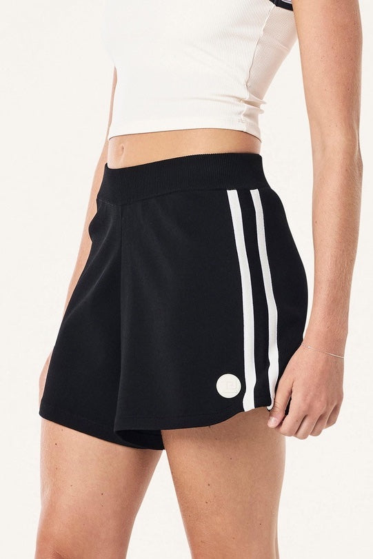 P.E Nation Retreat Knit Short | Black