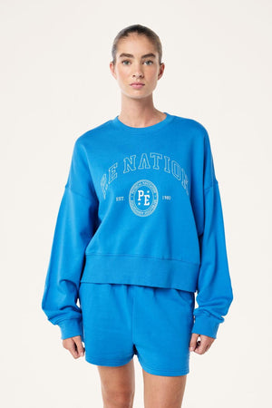 P.E Nation Adobe Sweat | French Blue