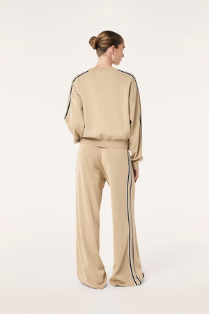 P.E Nation Retreat Knit Pant | Oxford / Tan