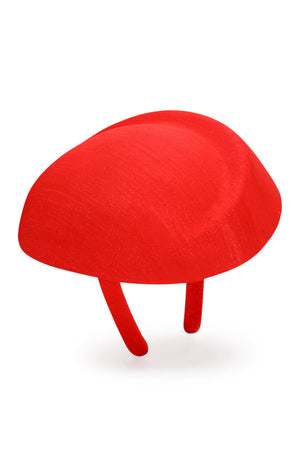 Morgan & Taylor Evelyn Beret Fascinator | Red