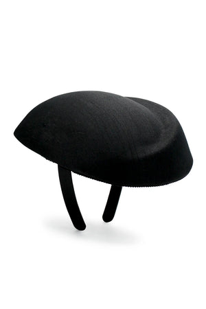 Morgan & Taylor Evelyn Beret Fascinator | Black