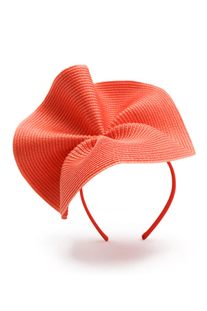 Morgan & Taylor Zaria Fascinator | Orange