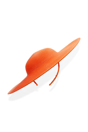 Morgan & Taylor Mona Plate Hat | Orange