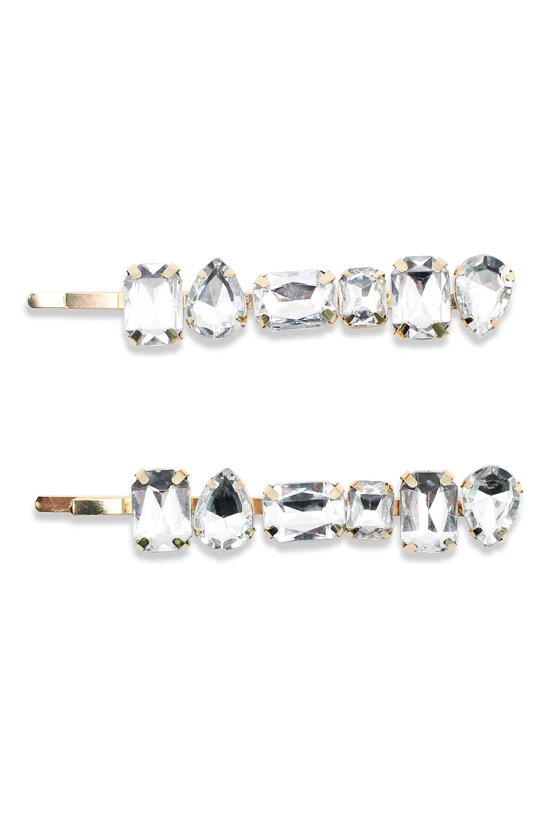 Morgan & Taylor Rebekah Hair Clip Set | Silver