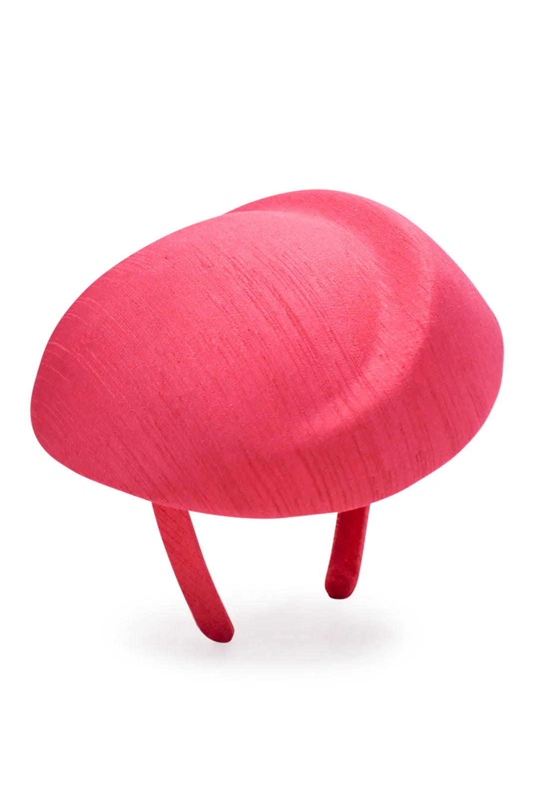 Morgan & Taylor Evelyn Beret Fascinator | Hot Pink