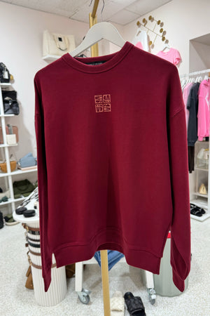 C&M Camilla & Marc Monica Crew | Burgundy