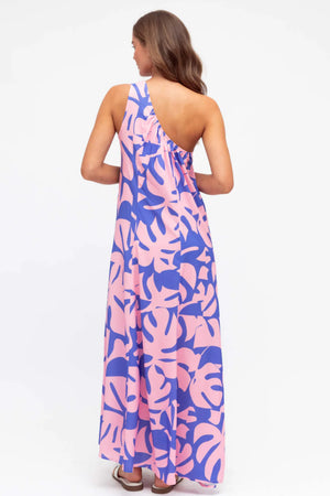 Chosen By Fifi & Annie Saphire One Shoulder Maxi Dress | Pink