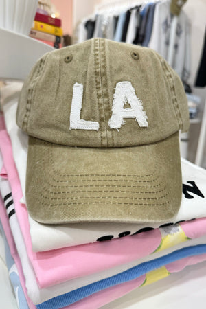 The Laundry Room LA Trucker Cap | Camel Snow