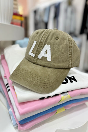 The Laundry Room LA Trucker Cap | Camel Snow